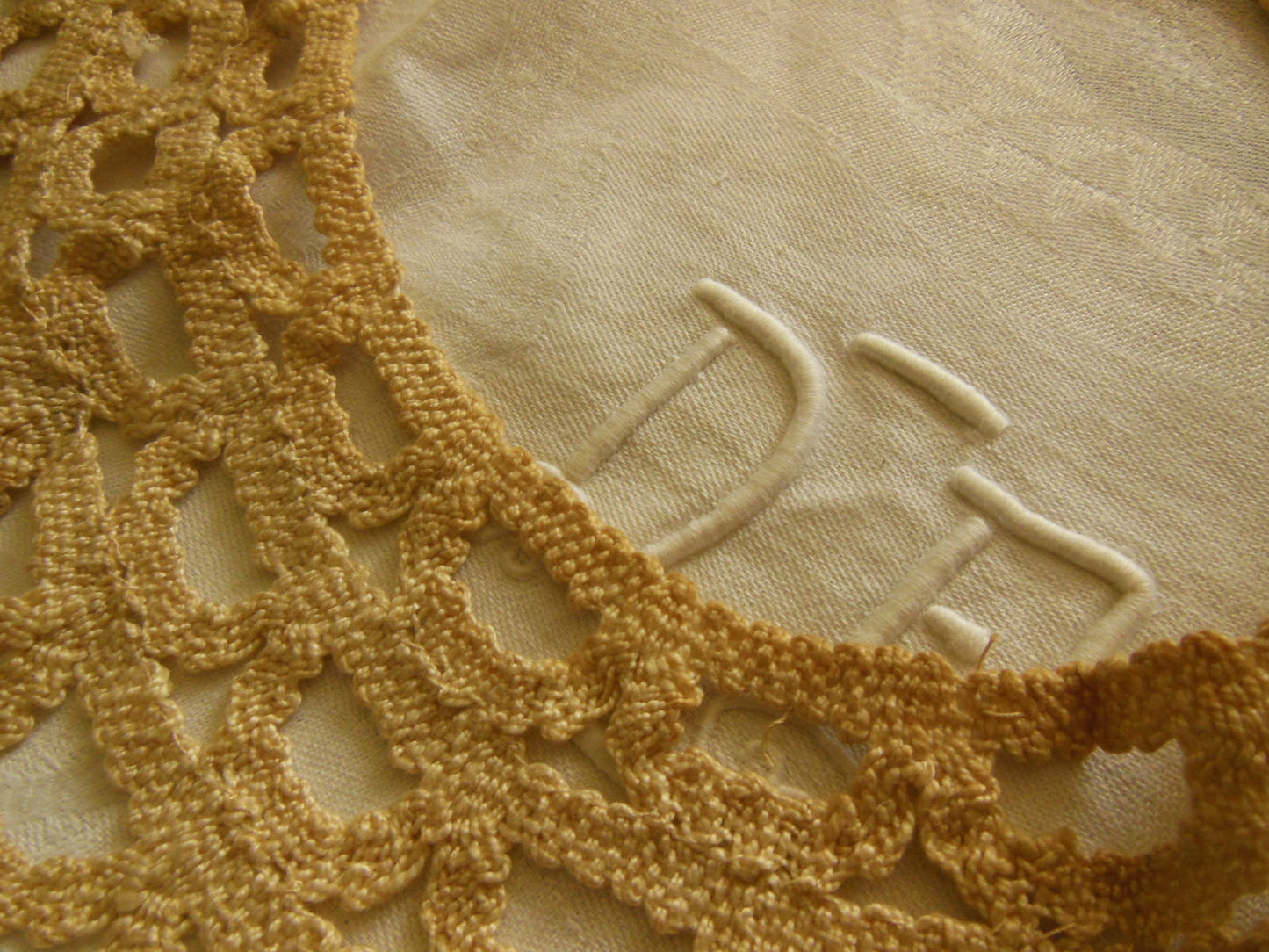 Col ancien dentelle adulte au crochet bi à nettoyer théâtre costume T1-16
