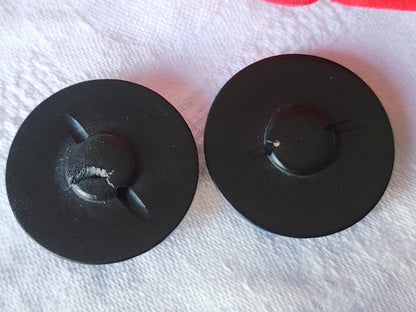Duo gros boutons anciens en corozo collection 3,1 cm G2O