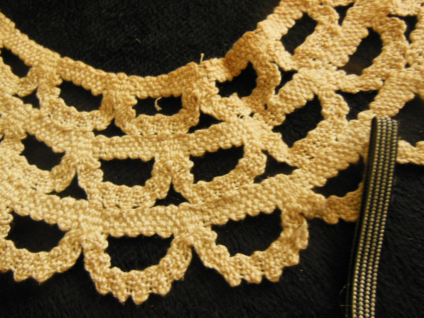 Col ancien dentelle adulte au crochet bi à nettoyer théâtre costume T1-16