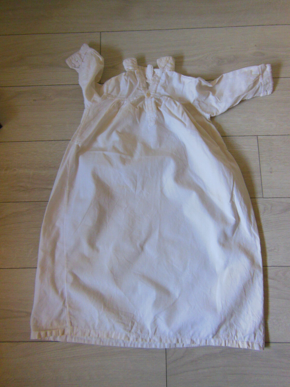 Chemise de nuit ancienne Petite enfant grande poupée B3
