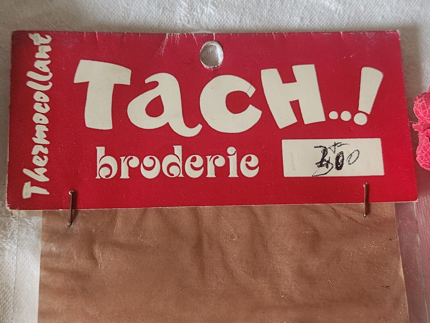 Ancien patch vintage thermocollant "holland " broderie customisation 