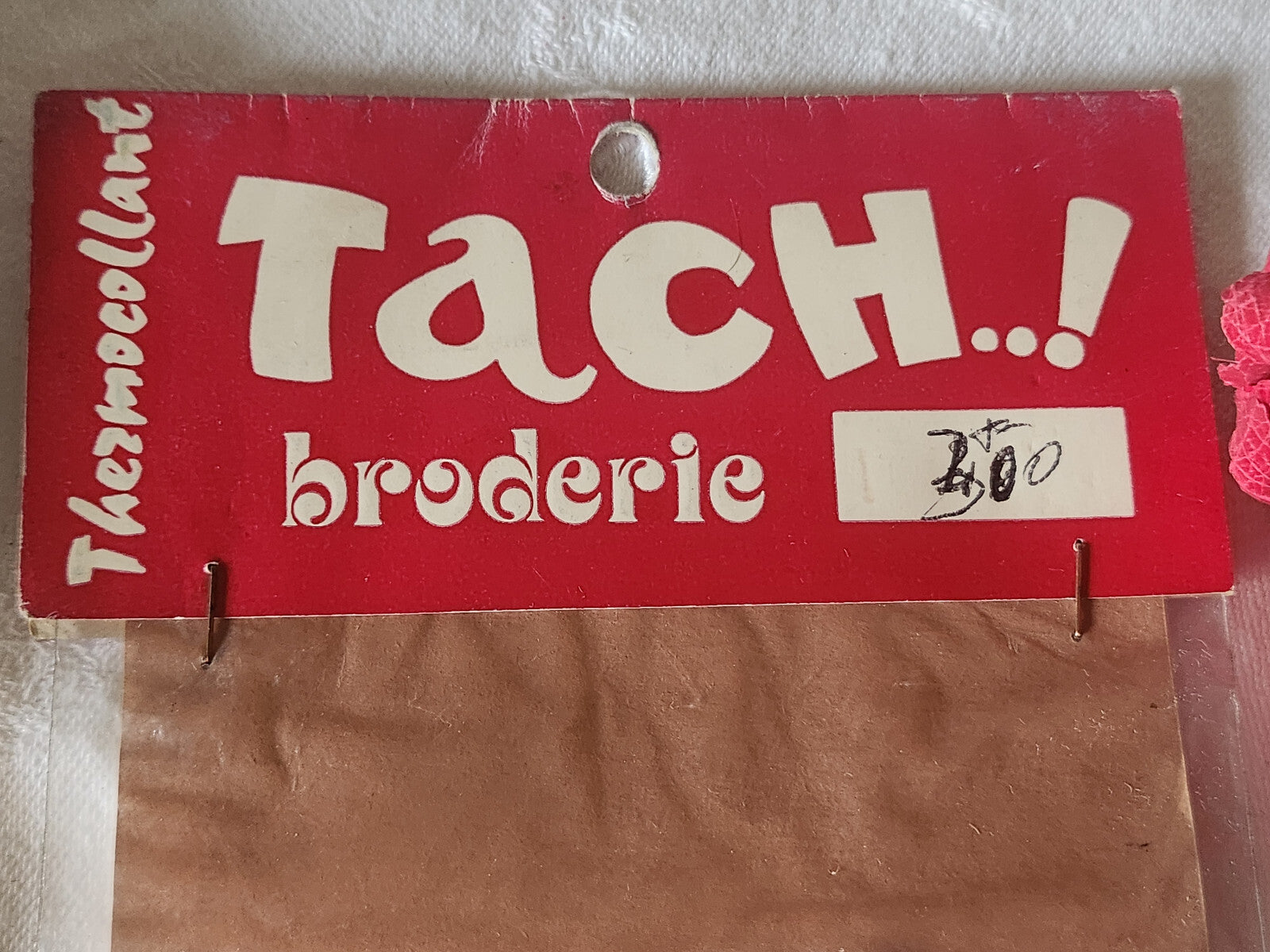 Ancien patch vintage thermocollant "holland " broderie customisation 