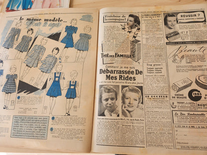 Le petit echo de la mode 1940 n°14 idées printanières revue mode française