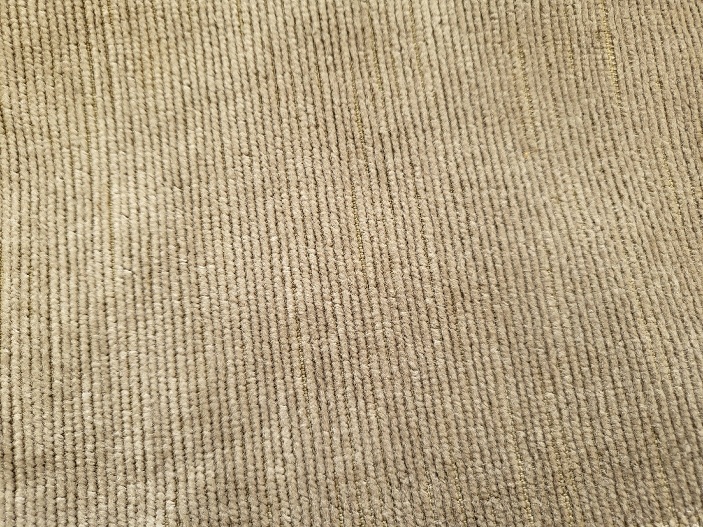 Grand coupon  tissu vintage velours fine trame marron 2 mètres 30 sur 1 m 45 B3
