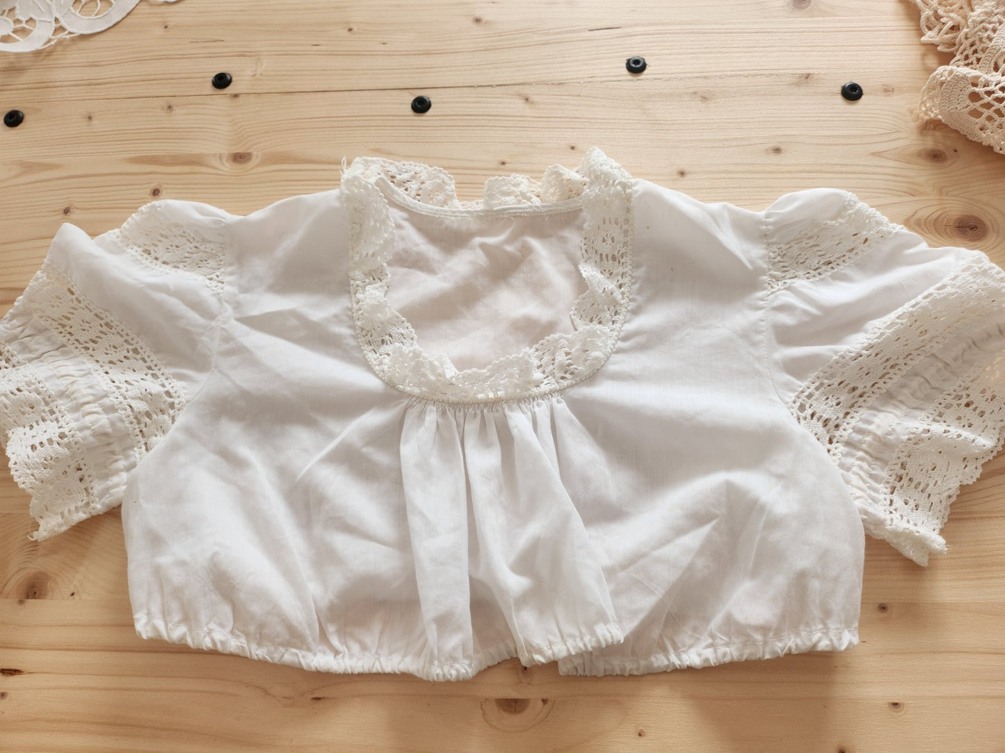 soutien gorge? vintage ancien dentelle B8