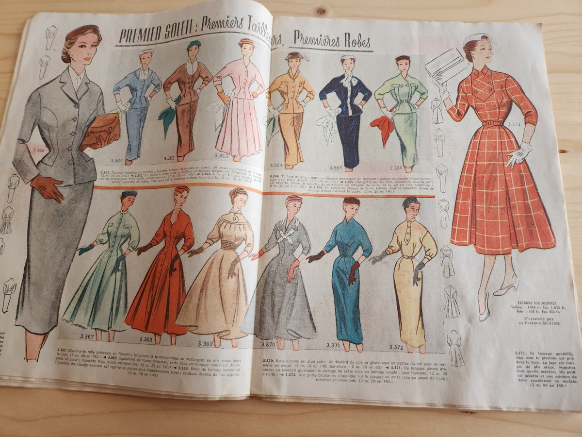 Le petit echo de la mode 1954 n°9  le printemps dans la maison