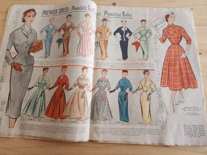 Le petit echo de la mode 1954 n°9  le printemps dans la maison