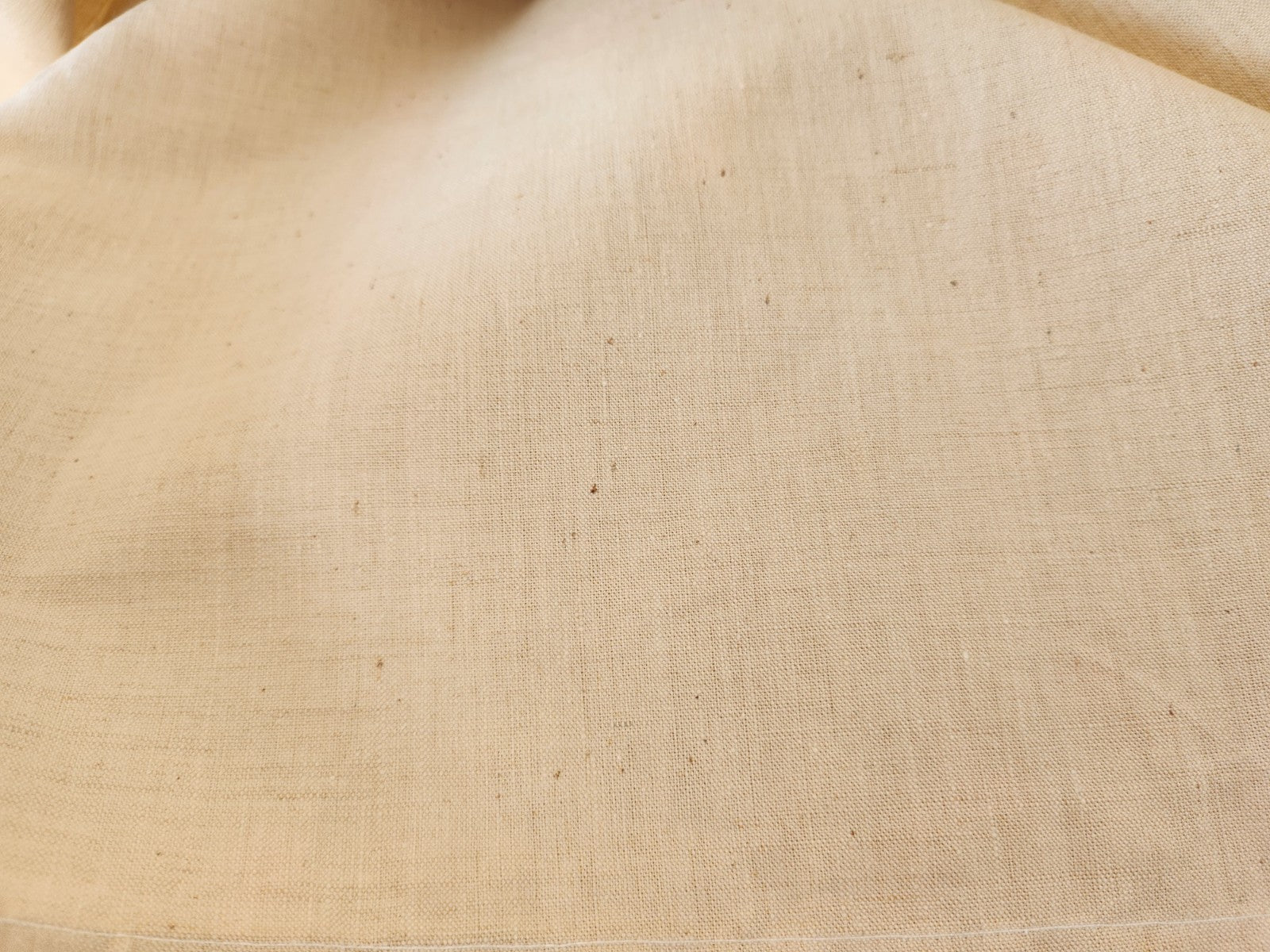 Grand coupon de toile ancienne 2 m20 sur 2 m 52 BI B3
