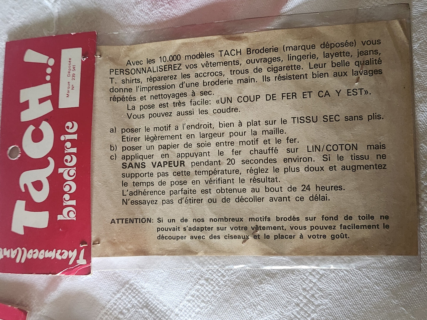 Ancien patch vintage thermocollant "USA" broderie customisation T14