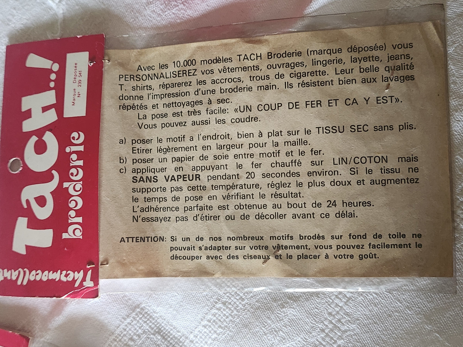 Ancien patch vintage thermocollant "USA" broderie customisation T14