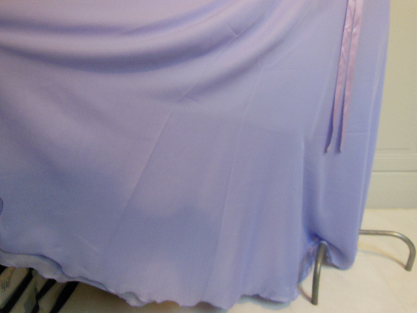Pur vintage robe violette longue Catherine  Denailles sublime T36/38 Ref PORT