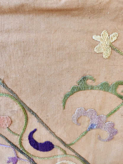 Trés ancien ouvrage XIXéme nappe d'autel? broderie B8