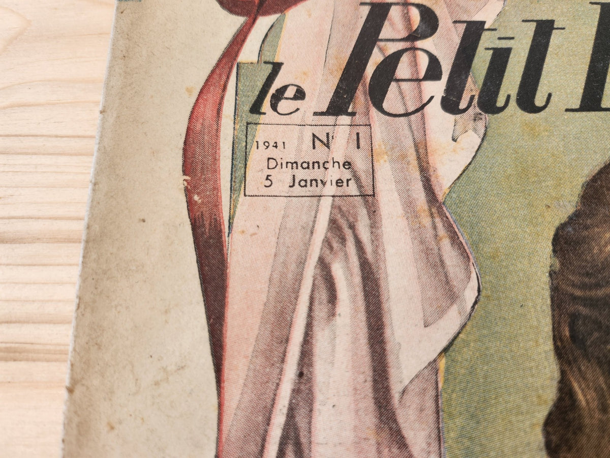 Le petit echo de la mode 1941 n°1 nouvelle année revue mode francaise