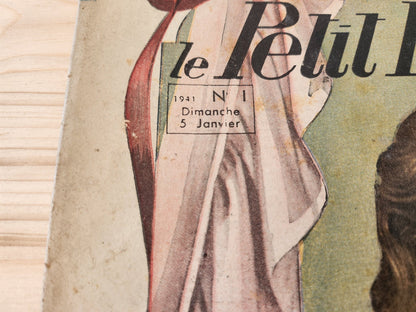 Le petit echo de la mode 1941 n°1 nouvelle année revue mode francaise
