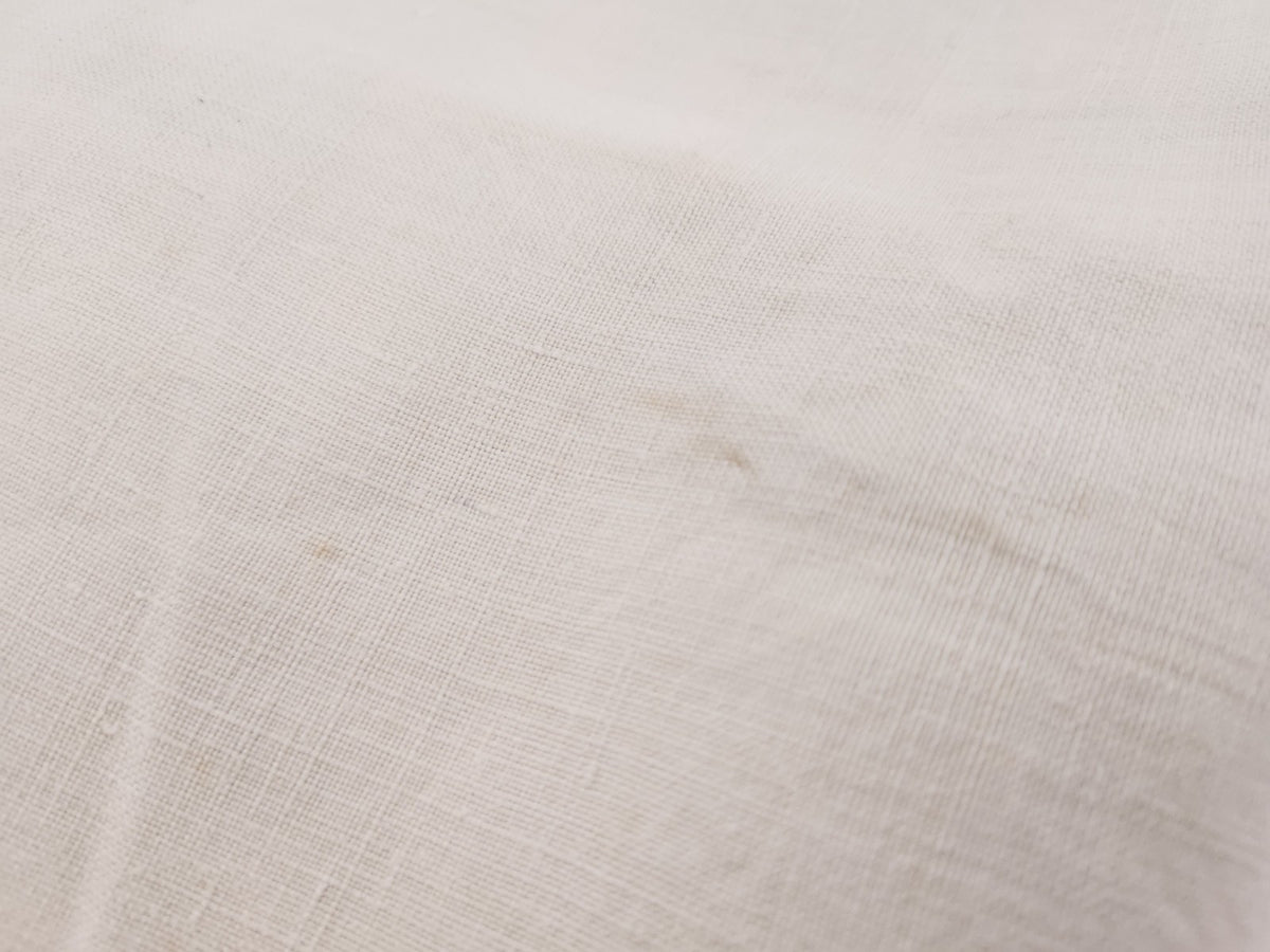 Ancienne nappe ou petit drap toile monogramme PC mini B6