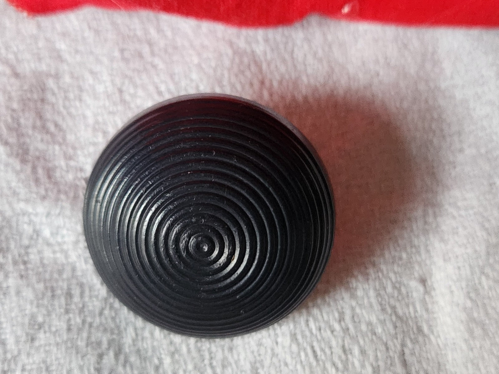 Collection bouton boule spirale bleu volume 2,4 cm D17K