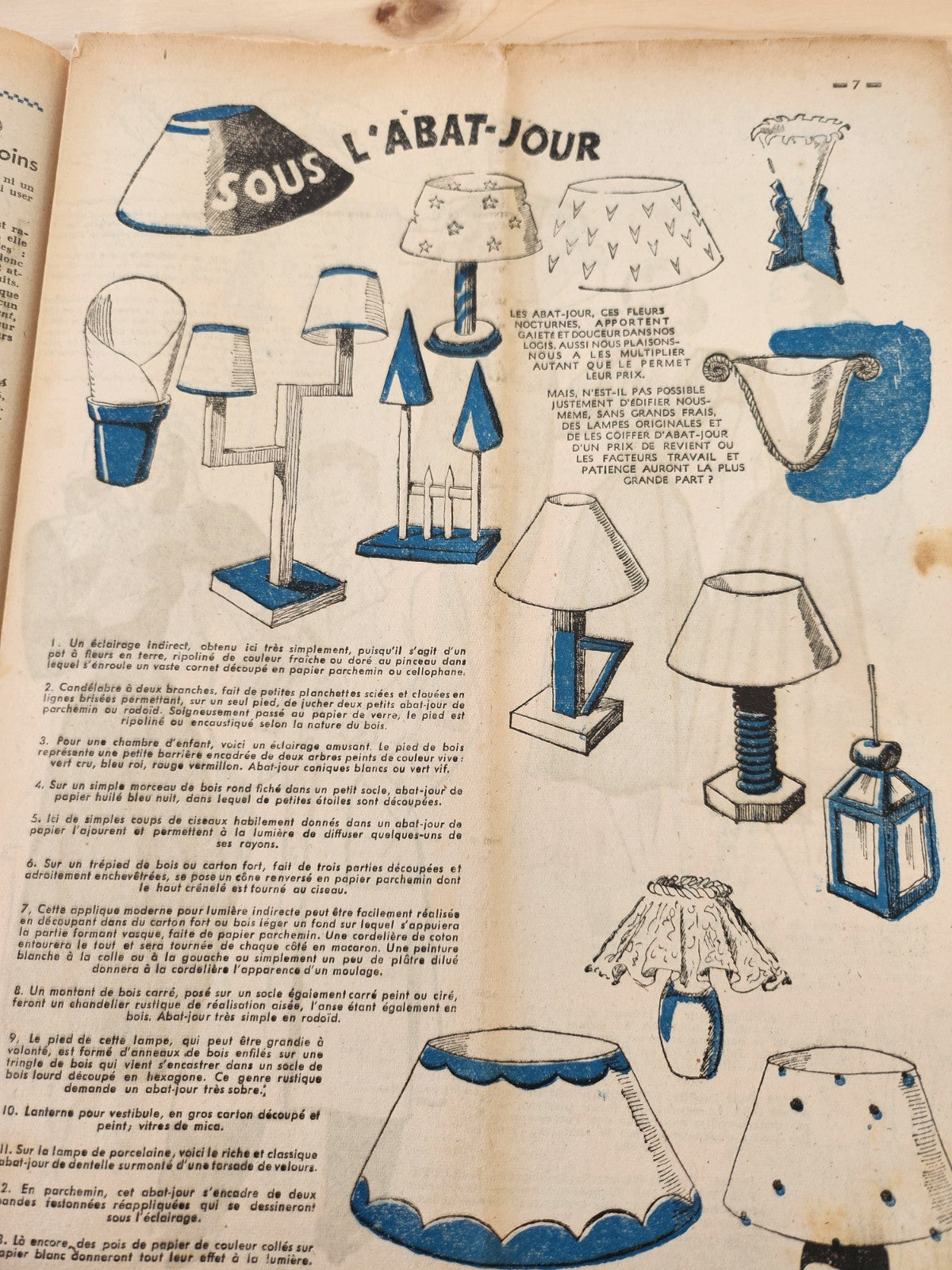 Le petit echo de la mode 1948 n°6 a tables les touts petits  notes d'élégance