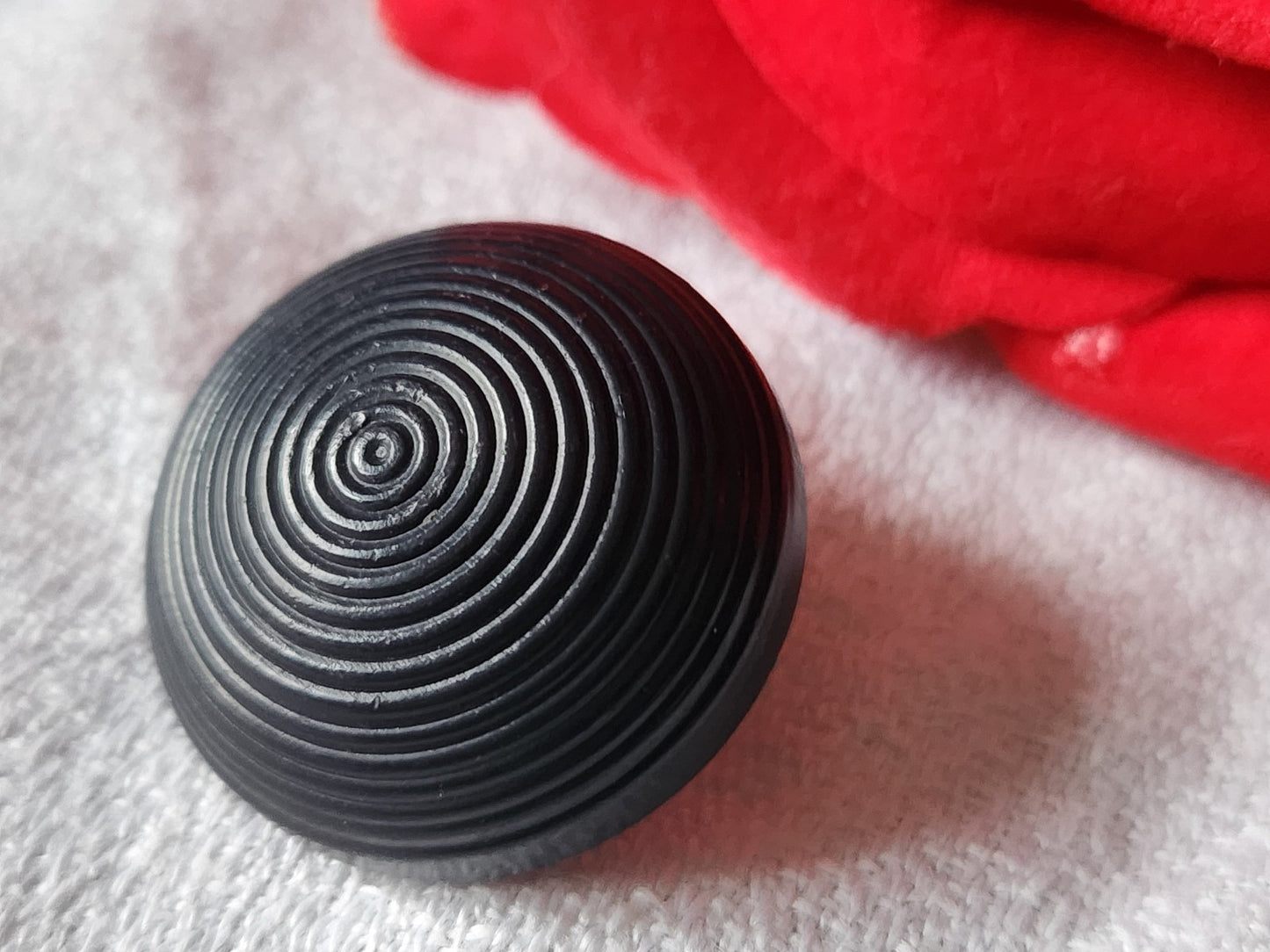 Collection bouton boule spirale bleu volume 2,4 cm D17K