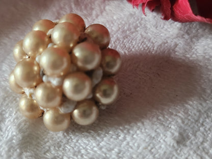 Collection bouton ancien fait maison ???? perle dome 2,1 cm G18H
