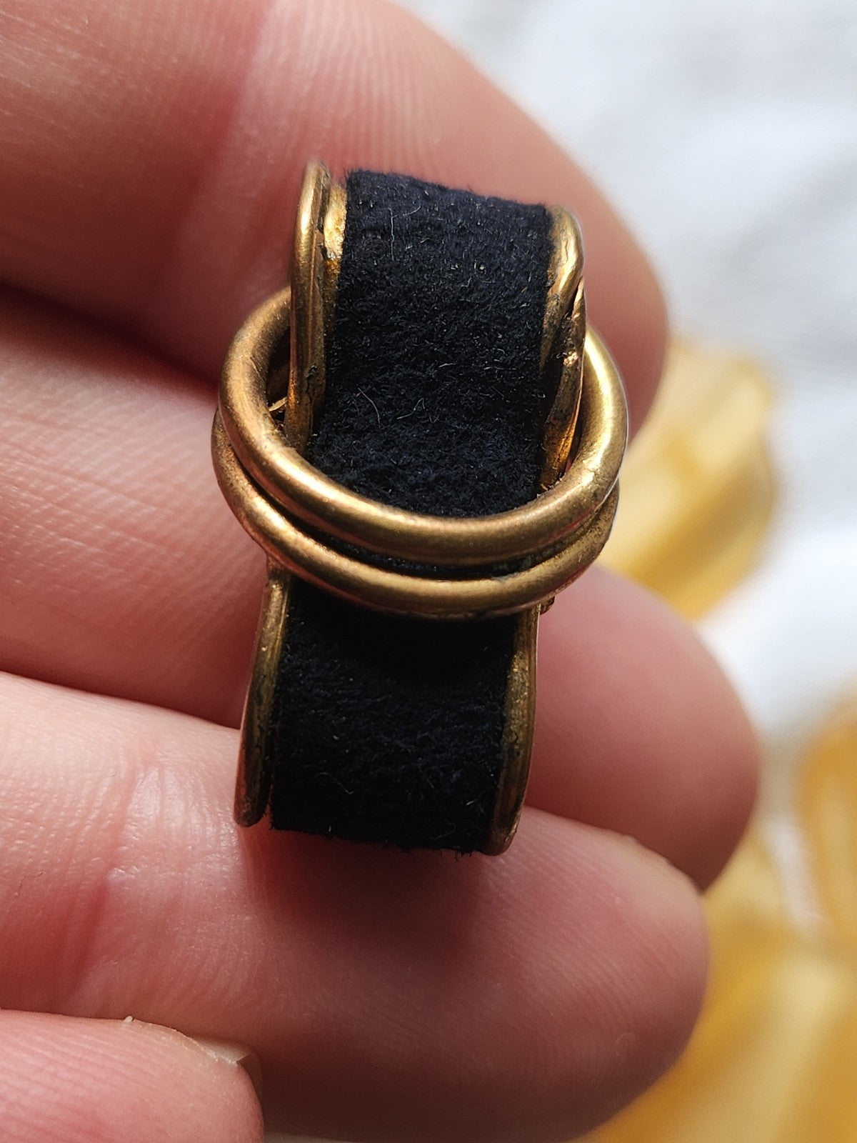 Collection bouton ancien en métal ornement parurier 2,6 cm G12A