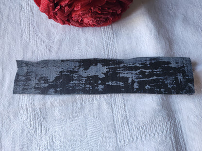 Tampon ancien sans support frise broderie collection poisson peche n°44
