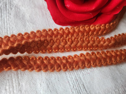 Galon vintage orange 5 mètres sur 1,4 cm  A2