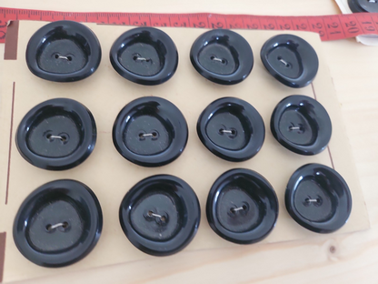 Lot 10 plaques de boutons vintage anciens complétes n°3