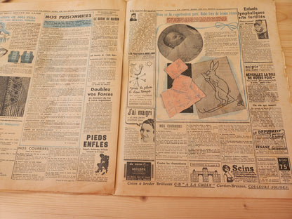 Le petit echo de la mode 1941 n°11 modes pour enfants revue mode française