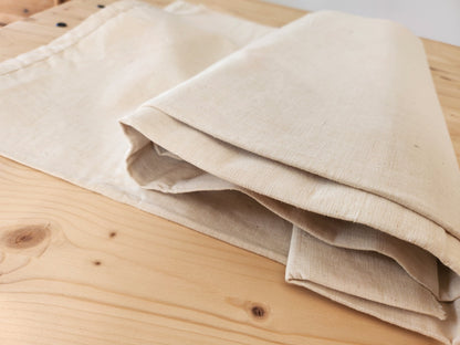 Grand coupon de toile ancienne 2 m20 sur 2 m 52 BI B3