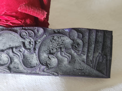 Tampon ancien sans support frise idéal broderie collection sourie rat n°11
