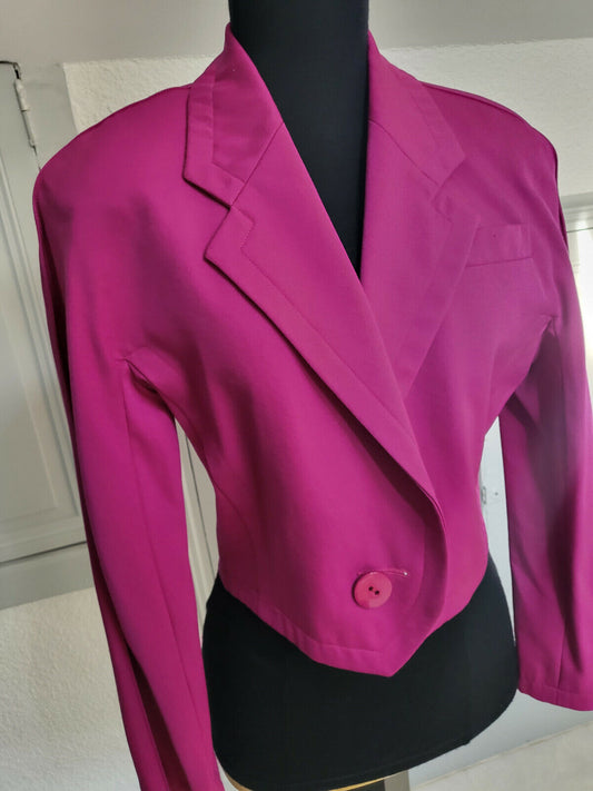 Pur vintage veste légère rose fushia Electre année 80/90 Taille 40/42 ref port