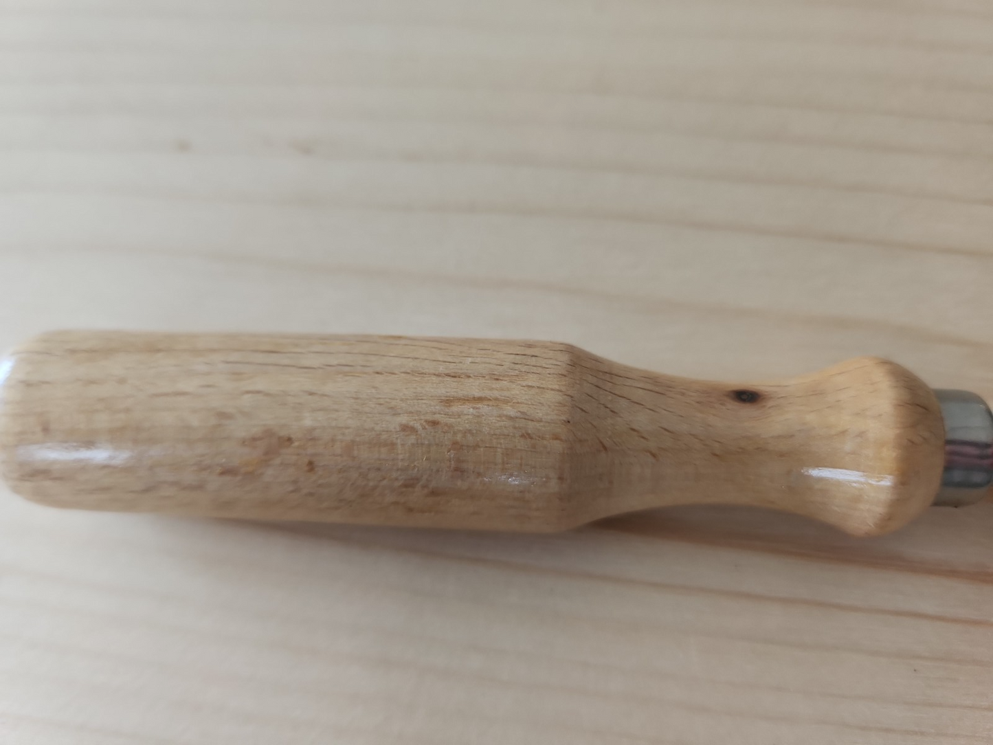 Roulette neuve vintage à patron roue ancienne bois  T1