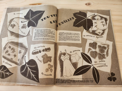 Mode du jour 1939 n°971 deux tissus c chic  robes garnies de tricot