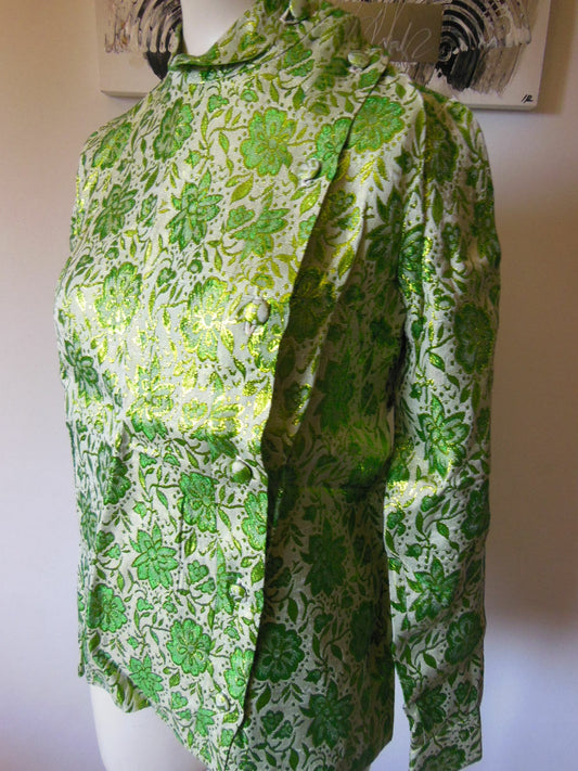 Pur vintage sublime veste chemisier haut original jamais portée taille 38? Ref P