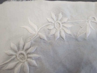 longue broderie ancienne feston pour création incrustation 24 cm  B6