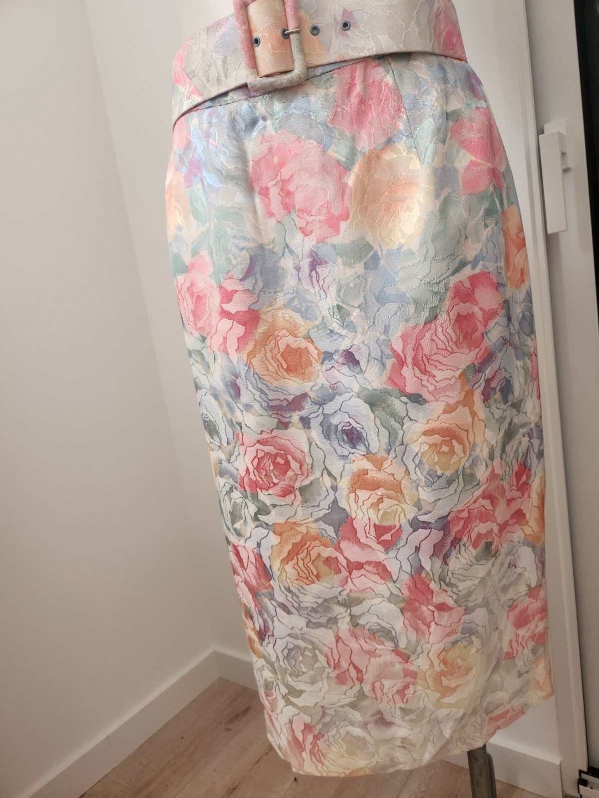 Jupe droite année 90 Lina innocenti made in France taille 38 à verifier  B8
