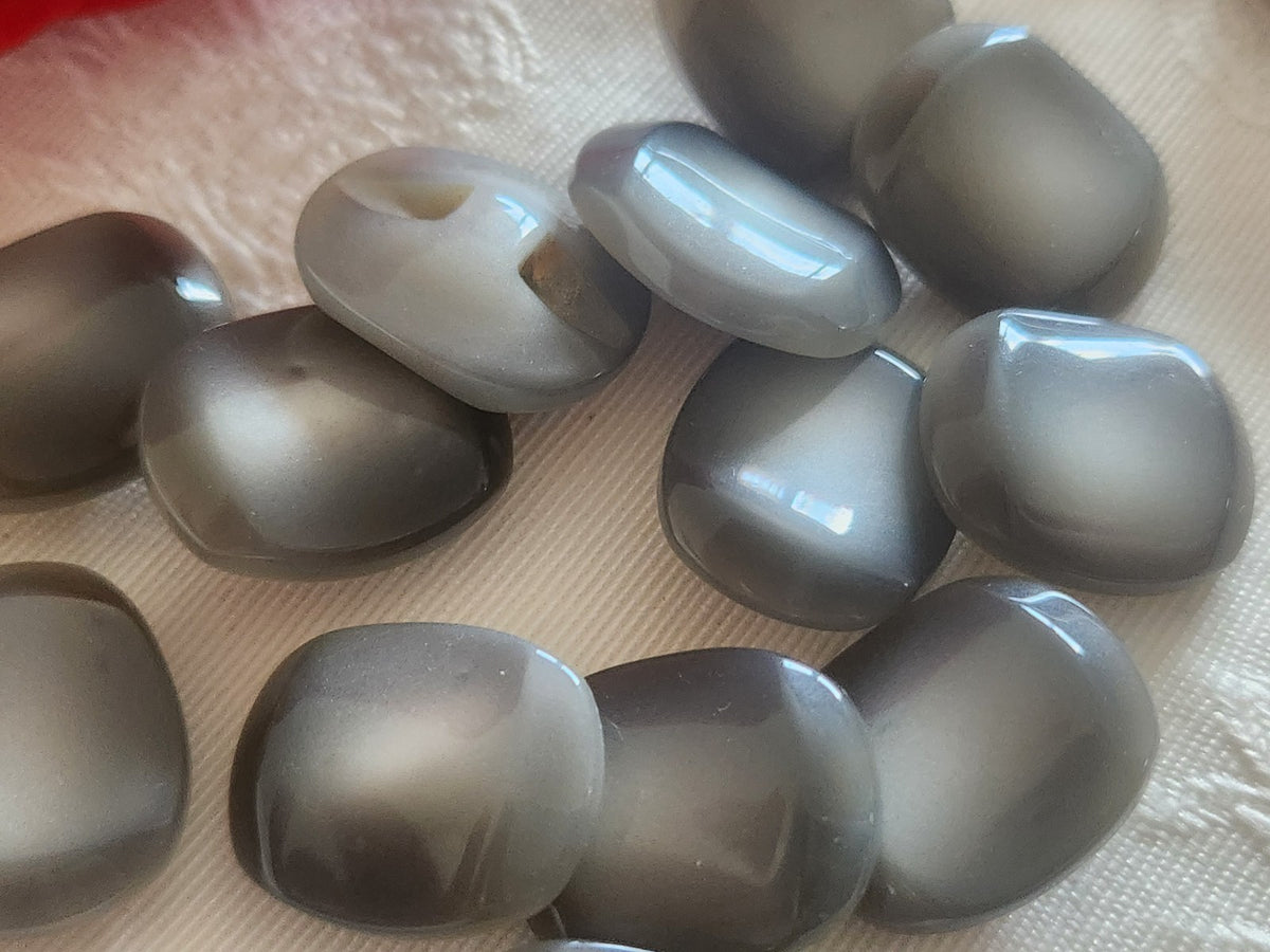 Lot 12 boutons vintage rectangle gris pied 1,4 sur 1,7 cm ref 6243
