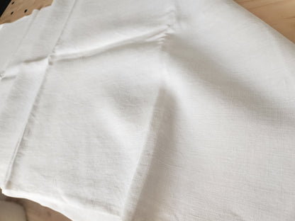 Ancienne nappe ou petit drap toile monogramme PC mini B6