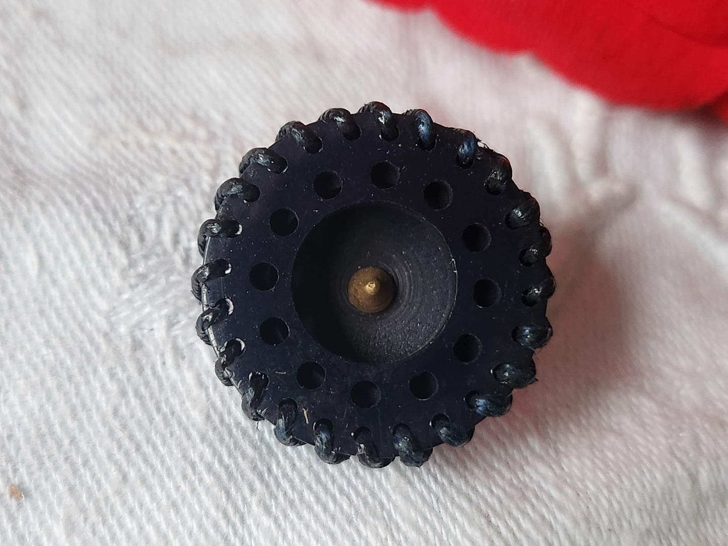 Collection bouton ancien 2 parties cousues original 2,2 cm D16I
