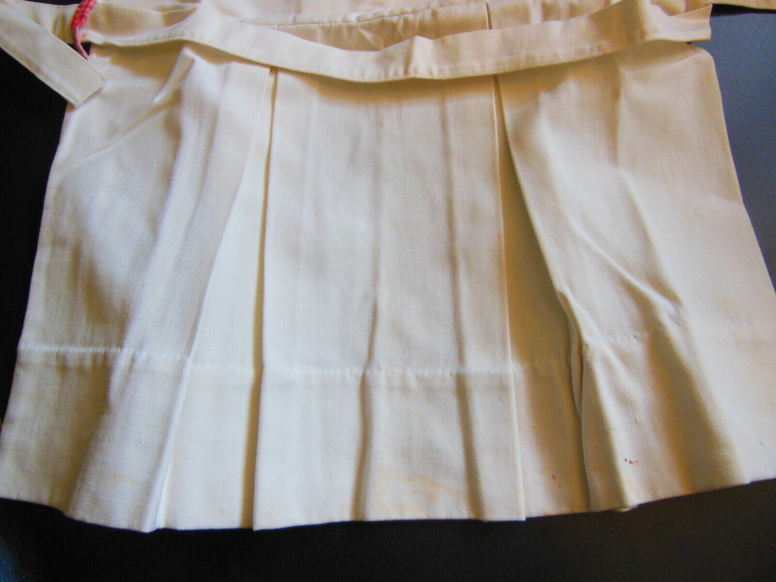 Petite robe ancienne enfant grande poupée patron blouse écolière B1