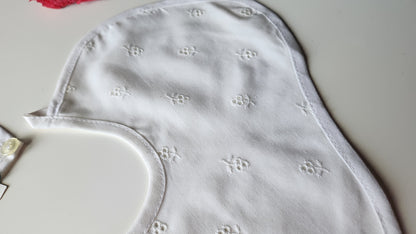 Ancien  col  tissu ajouré enfant dentelle  B1-34