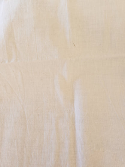 Ancien petit drap  enfant bébé vintage broderie ours musicien B8