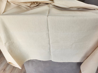 Grand coupon de toile ancienne 2 m20 sur 2 m 52 BI B3