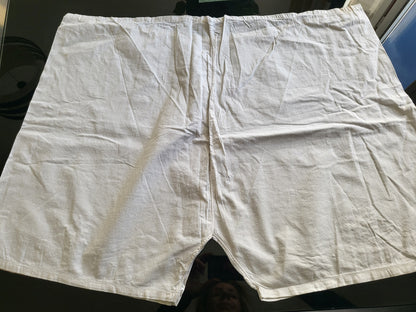 Ancienne culotte short nuit  panty broderie cordon à mettre   B1