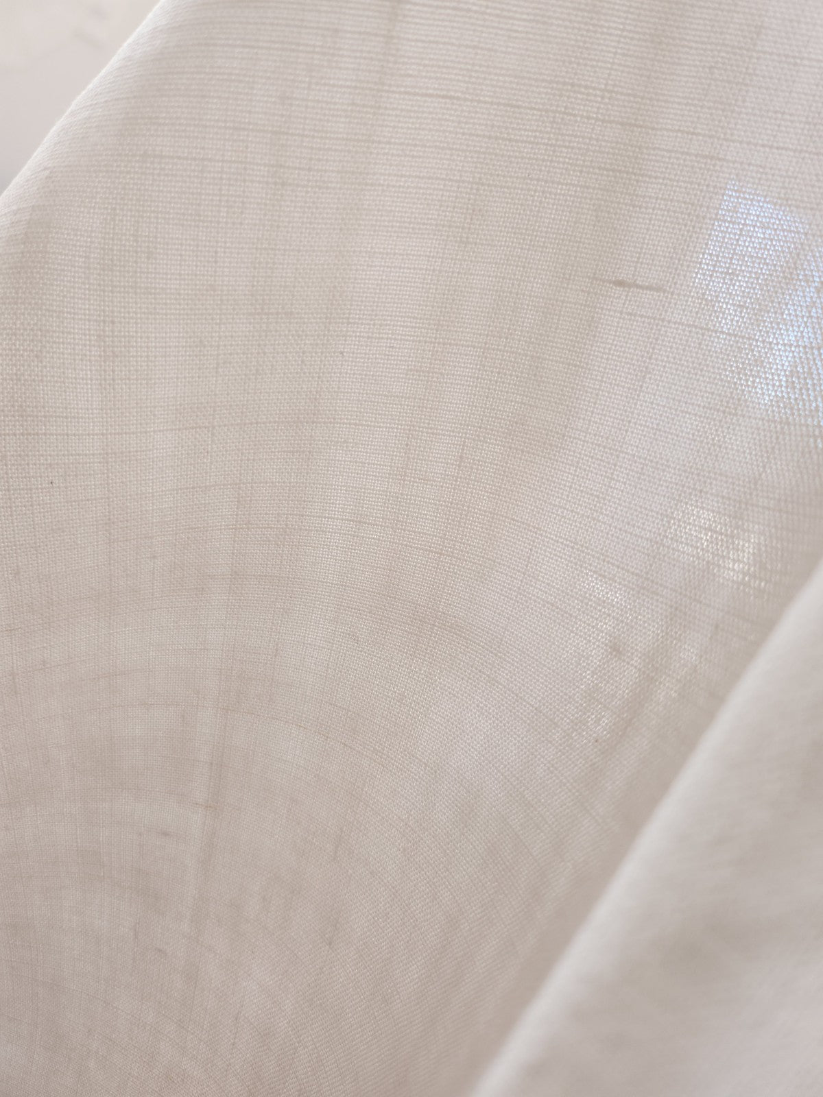 Ancien coupon   gros monogramme L tissu  toile ancienne 75 cm sur 103 cm  B5