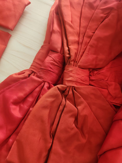 Lot de 12 énormes nœuds anciens déco robe a nettoyer B0
