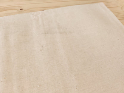 Grand coupon de toile ancienne 2 m20 sur 2 m 52 BI B3