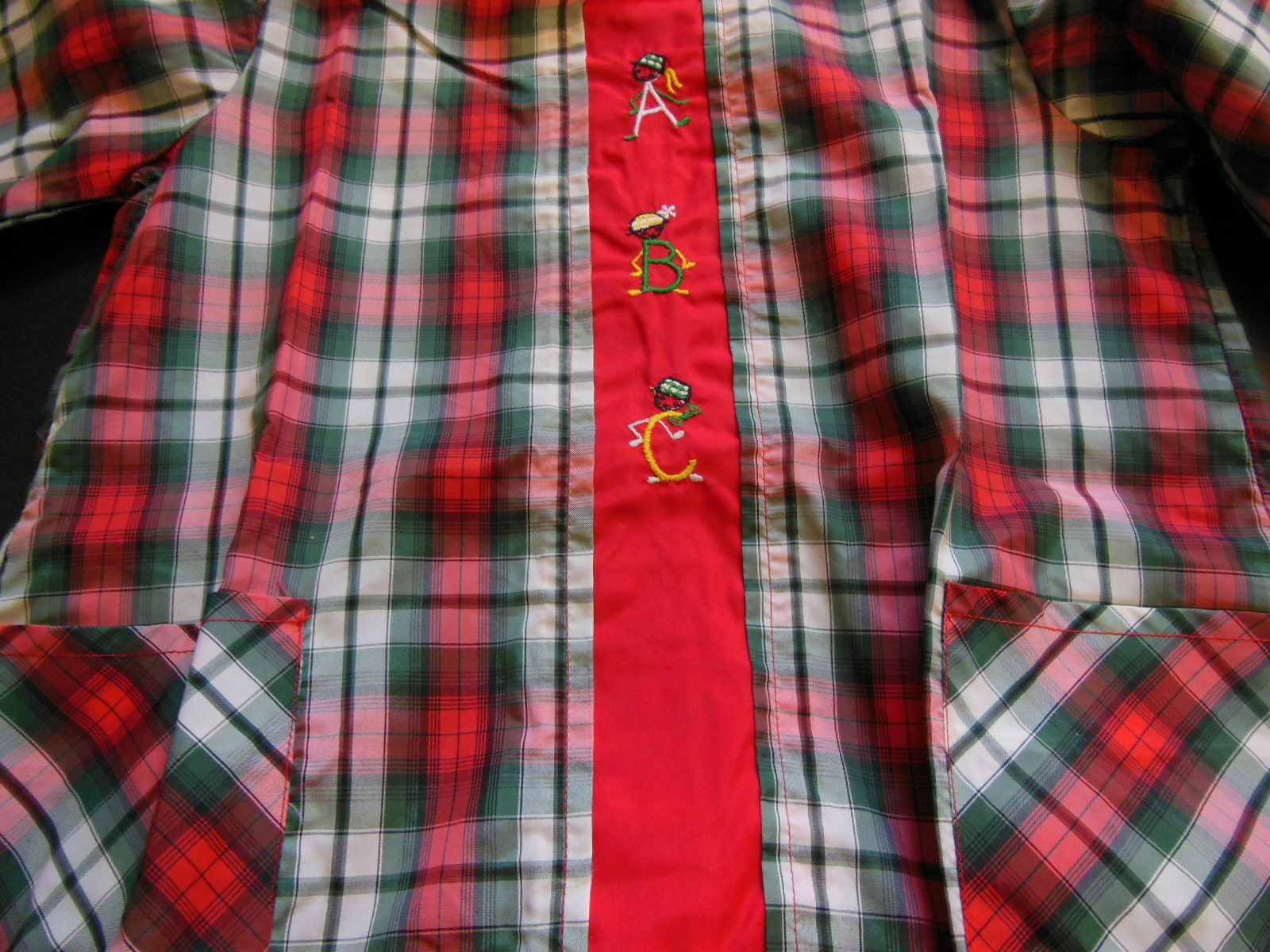 Grande robe blouse haut ancien vintage enfant fillette B4