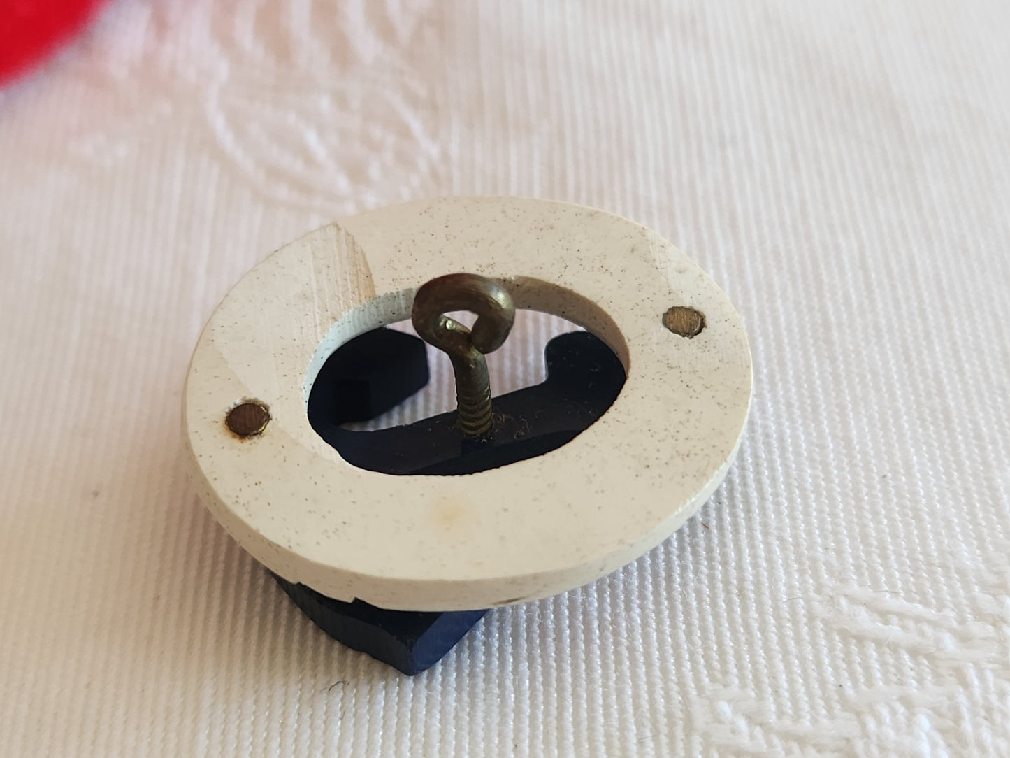 Collection ancien bouton bouée ancre marin fait main 2 sur 2,5 max G3F