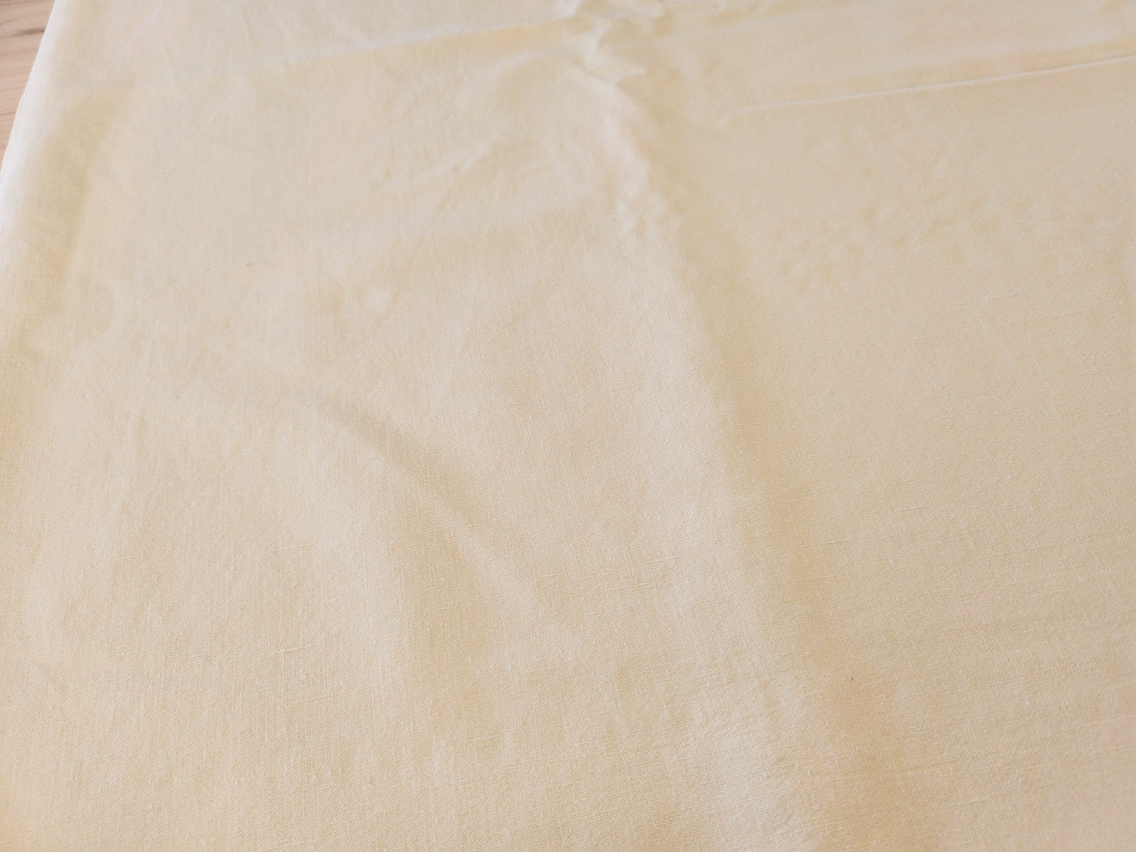 Lot de draps anciens jaune monogrammes HK idéal rideau B6